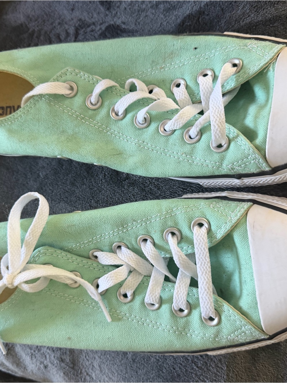 Vans Cream Canvas Sneaker (Off-White Interior)